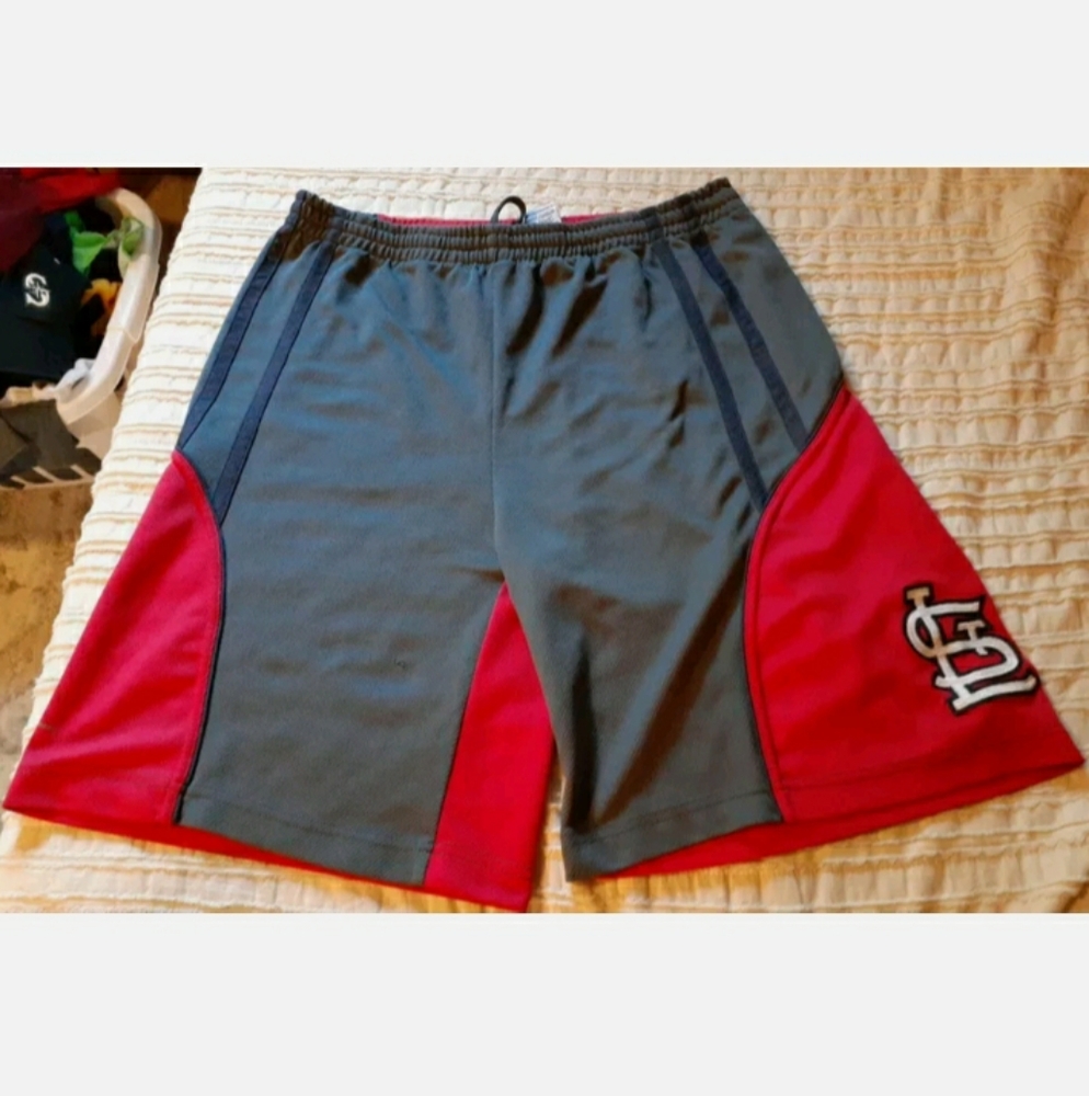 St Louis Cardinals Shorts Authentic MLB Apparel